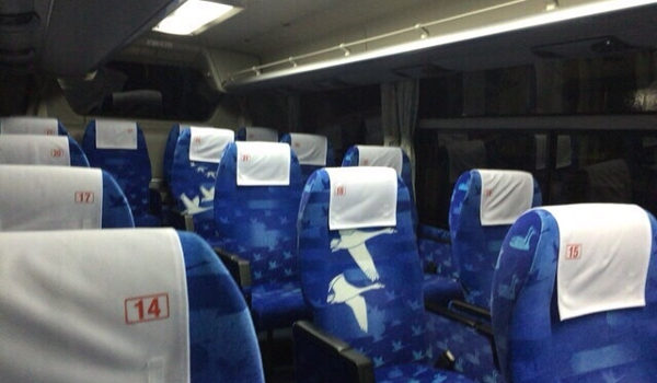 夜行バス3列独立シートのおすすめ座席位置 選び方を体験した感想から述べる 奈良人いっちーが行く ならいく